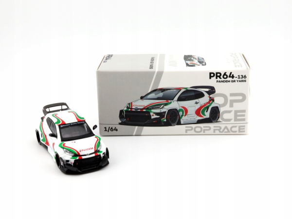 1/64 Pandem GR Yaris Toyota Rally Livery