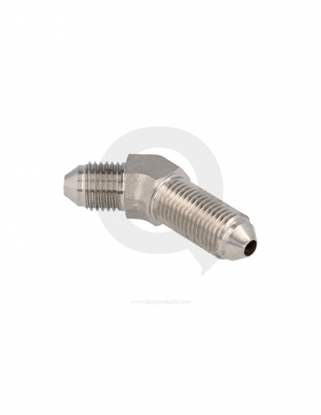 QSP Brake Firewall 45 Degrees -3 AN Stainless Steel