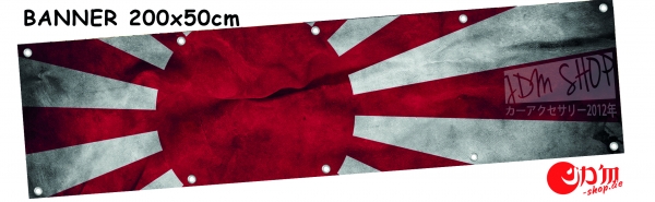 Banner "Rising Sun" 200x50cm