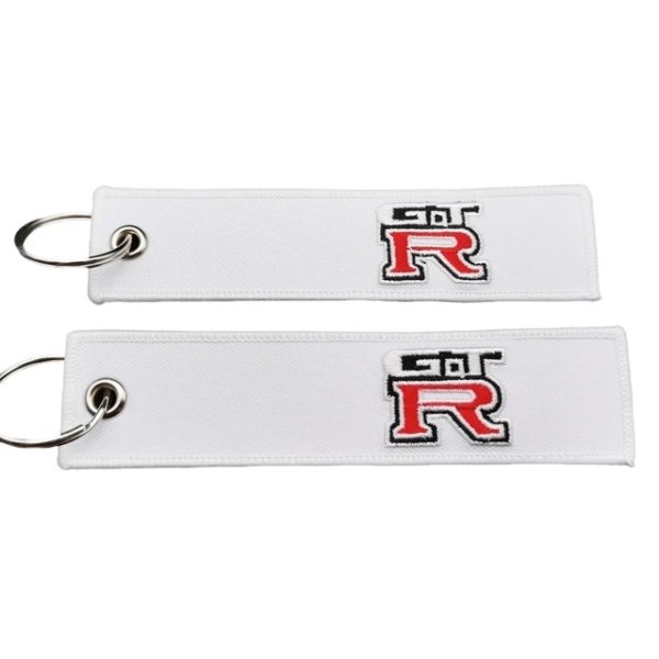 Key Strap Nissan GTR White