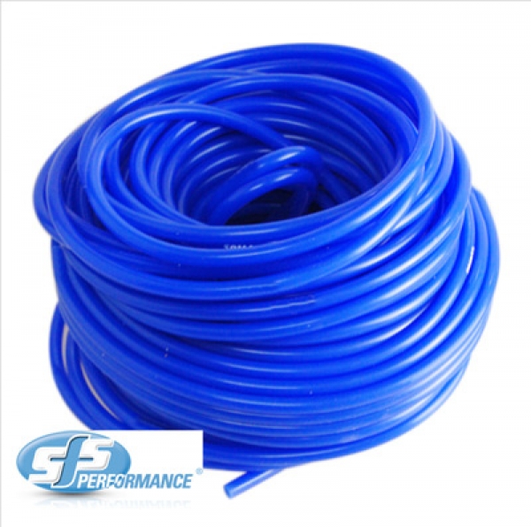SFS SILICONE 4mm VAC HOSE per Meter BLUE