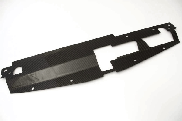 Mitsubishi Lancer Evo 8-9 Carbon Cover Radiator Plate - M2