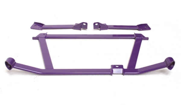 Mitsubishi Lancer Evo 7 8 9 Aluminium Front Lower Brace Purple M2