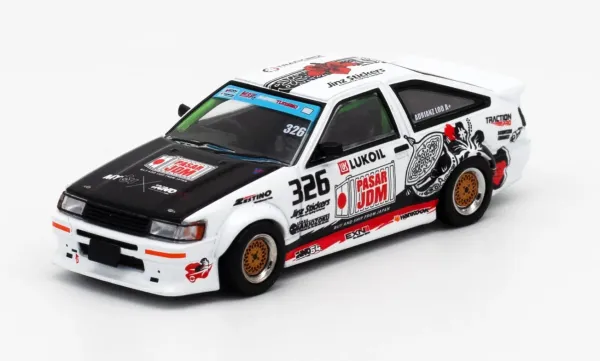 1/64 INNO64 Toyota Corolla AE86 LEVIN Trackerz Racing