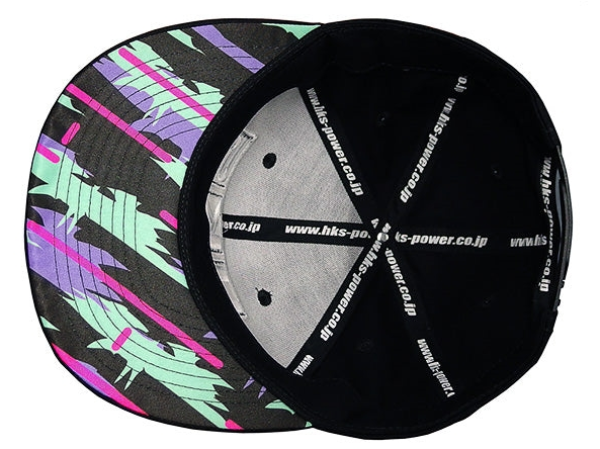 HKS Premium Goods Snapback Cap Oil Color