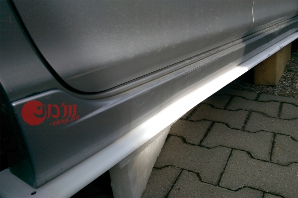 Universal Side Skirts Extentions "FLAT" 210cm FRP Fiberglas
