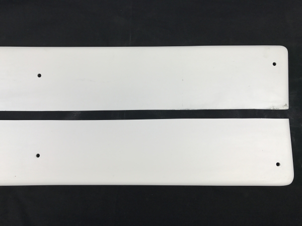 Universal Side Skirts Extentions "FLAT" 210cm FRP Fiberglas