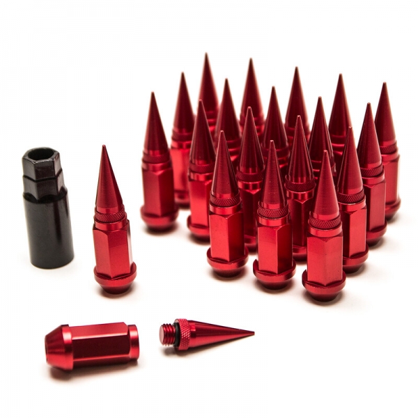 Spiked Wheel Lug Nuts 12x1.25 - Forged Aluminium 20pcs