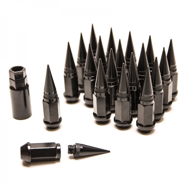 Spiked Wheel Lug Nuts 12x1.25 - Forged Aluminium 20pcs