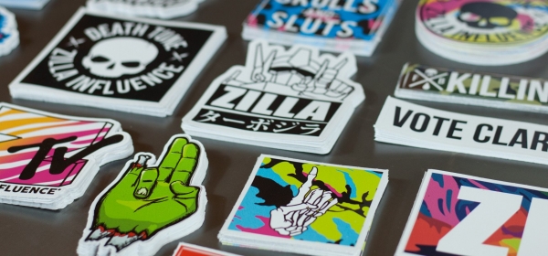 Stickerbomb Pack 20 Stück Sticker ZillaLife
