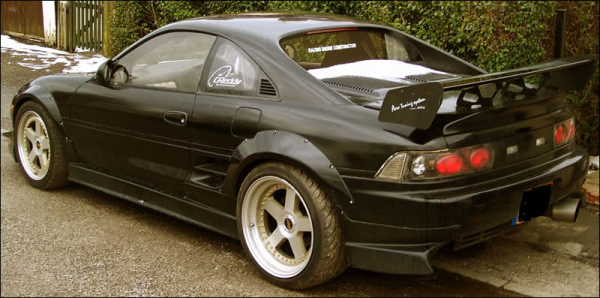Toyota MR2 W2 Stoßstngen Ansatz Hinten Li + Re