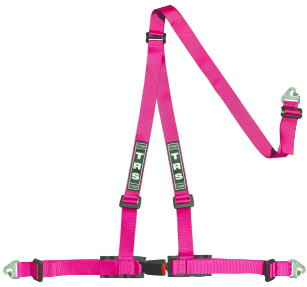 TRS 3-Point Racing Belt Snap-On Clubman with E-Mark