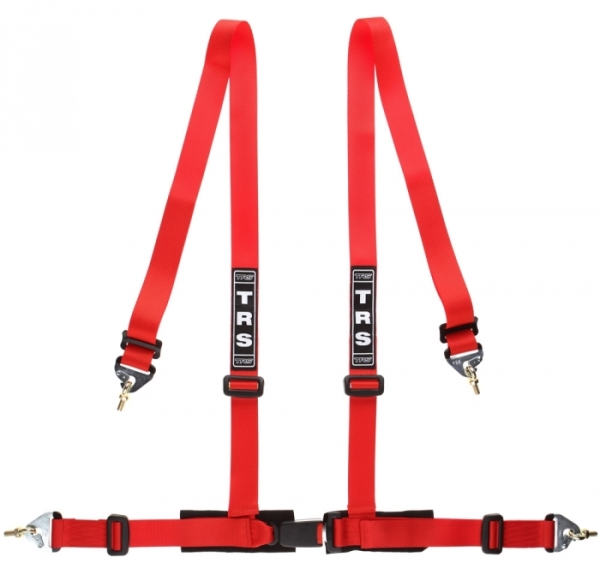 *SALE* TRS 4-Point Clubman Racing Belt Snap-On with E-Mark