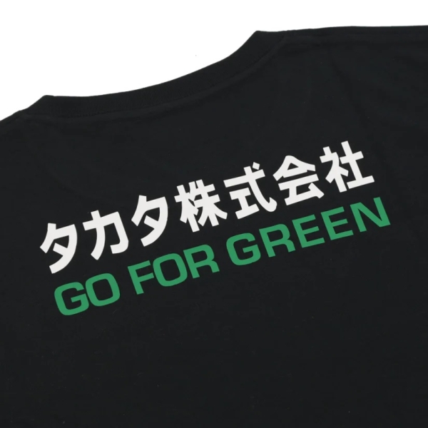 Takata Go For Green Black T Shirt