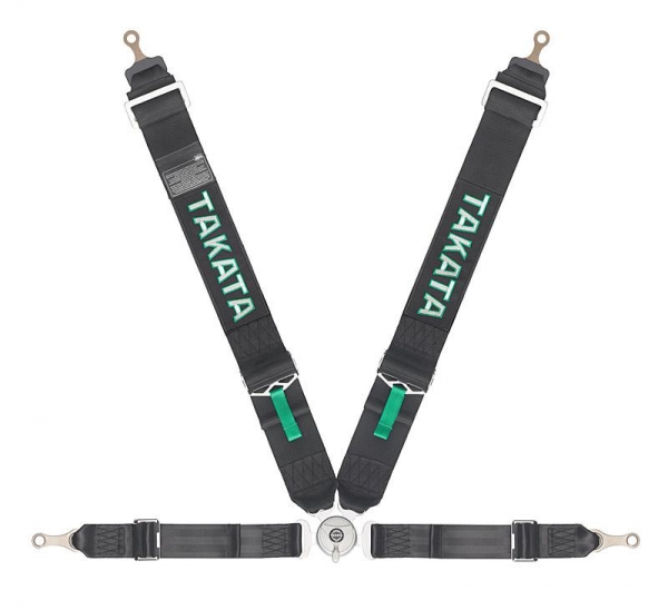 TAKATA RACE 4 POINT HARNESS BOLT-ON FIA APPROVED