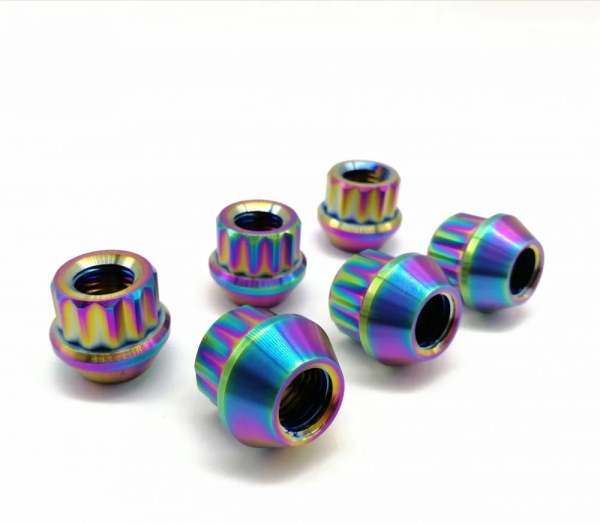 M14x1.5 Titan LugNuts 12PT Spline Kurz - Rison