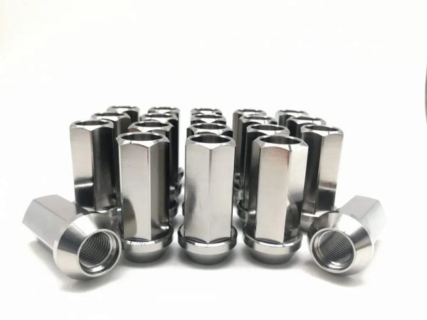 M12x1.5 Titanium Wheel Nuts HEX 45mm Open End - Rison