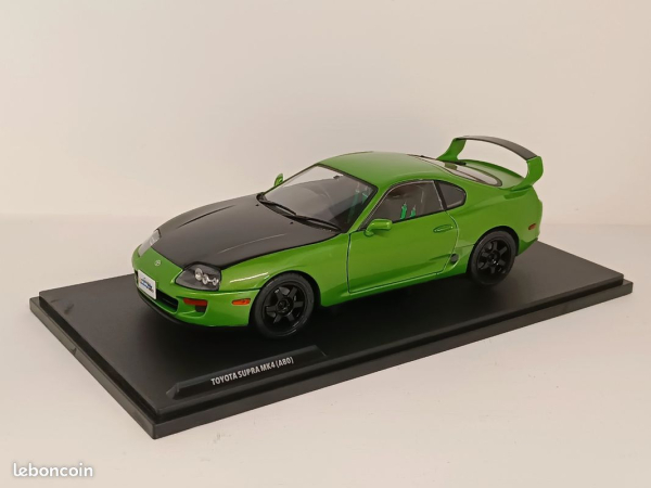 1/18 Toyota Supra MK4 (A80) Green - Solido