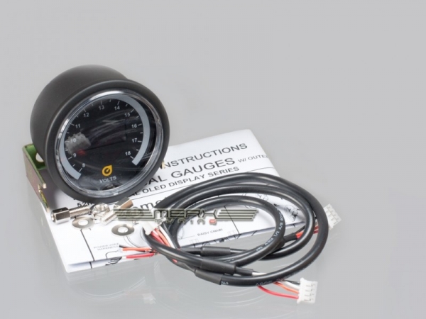 Voltanzeige 52mm VLS-OLED Serie