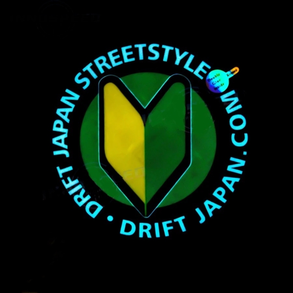 WAKABA Drift Japan Streetstyle LED Panel Sticker