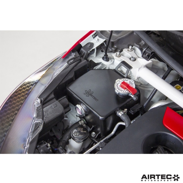 Airtec Motorsport Alu Header Tank with Sight Glass Toyota Yaris GR 20+