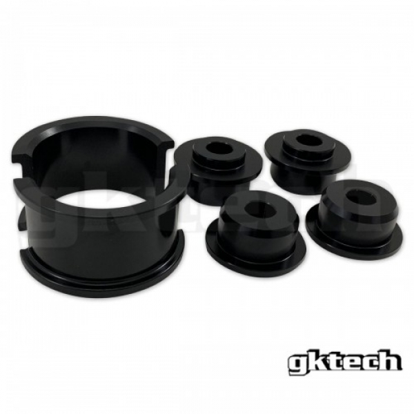 Nissan 350Z 03-09 / G35 03-07 GKTech Solid Aluminium Lenkgestänge Buchsen