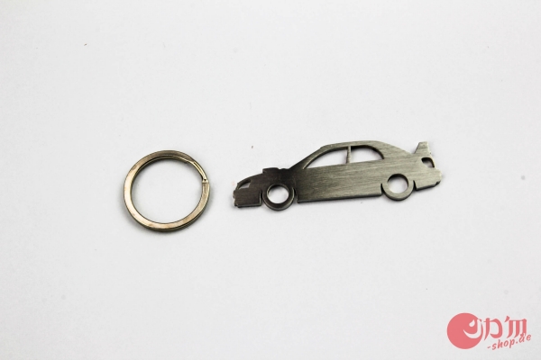 Subaru Impreza Blob Eye GDB STi WRX Silhoutte Metal Keyring