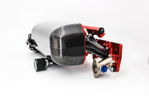 PracWorks Honda S2000 Carbon Ansaugbrücke mit Einspritz Leiste