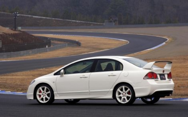 Honda Civic 4D/Hybrid 05+ Type R Look ABS Sideskirts