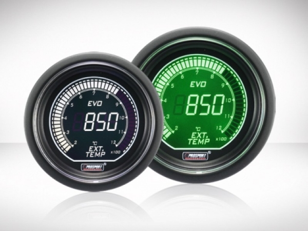 EVO Serie Exhaust Temperature Gauge 52mm