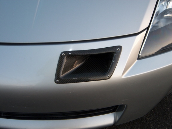 Nissan 350Z Z33 Nismo Style Front Bumper Ducts Vents CARBON