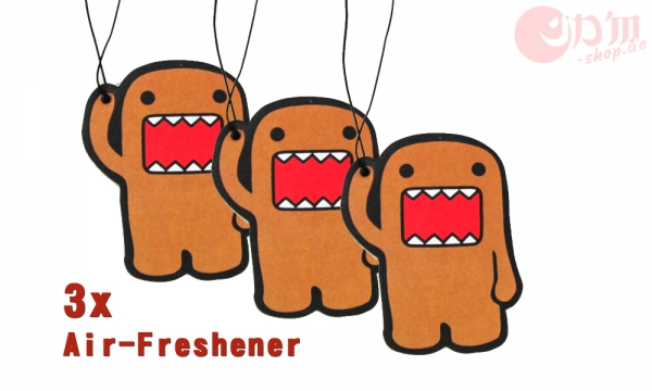 *3pc-Pack* Air-Freshener Domo-Kun - Strawberry