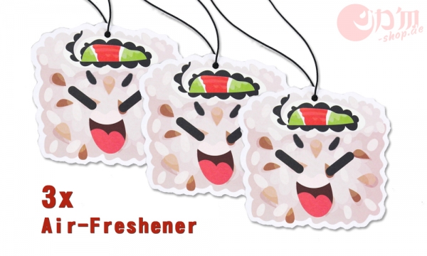 *3pcs-Pack* Air-Freshener Sushi Roll - Coconut