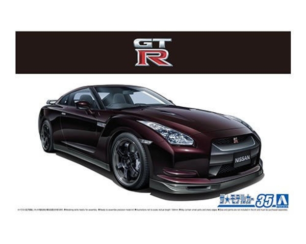 1/24 Aoshima Nissan Skyline R35 GTR V Spec Plastic Modelkit