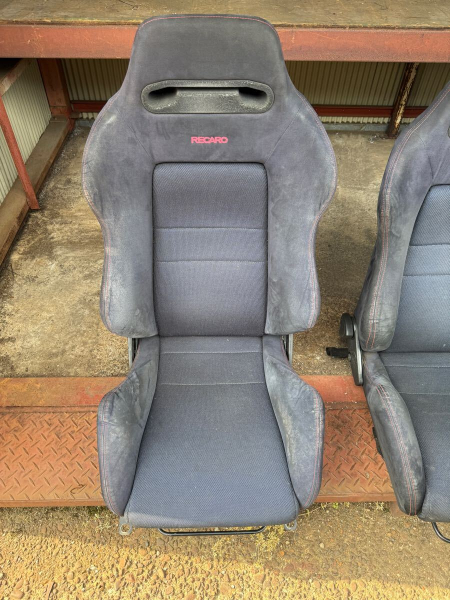 RECARO SR-3 EK9 DC2 Schwarze Recaro Sitze ABE mit Celica T23 Konsolen