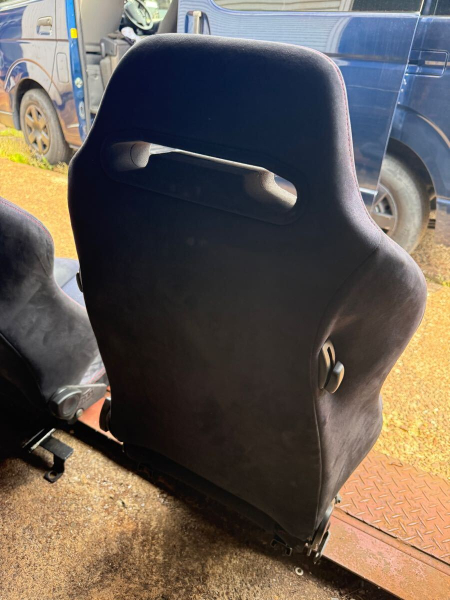 RECARO SR-3 EK9 DC2 Schwarze Recaro Sitze ABE mit Celica T23 Konsolen