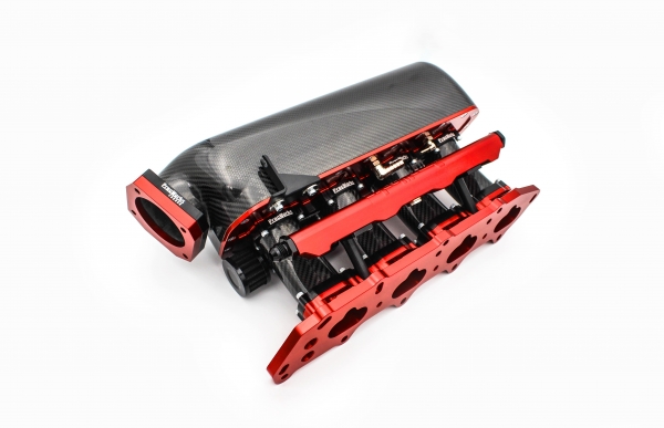 PracWorks Honda B-Series Carbon Ansaugbrücke mit Einspritzleiste