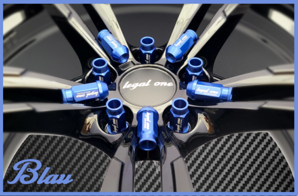 Legal One M12 x 1.5 Aluminium Lug Nuts with TUV Certificate