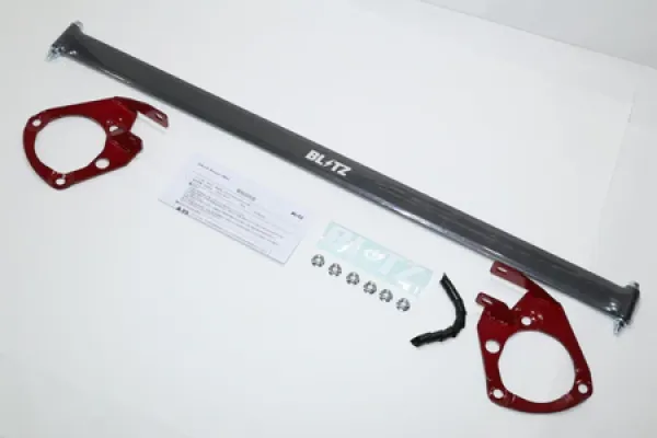 BLITZ JZX100 JZX90 Domstrebe Schwarz / Rot Vorne Oben