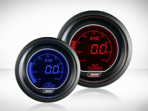 EVO Serie Boost Turbo Gauge 52mm - Kopie