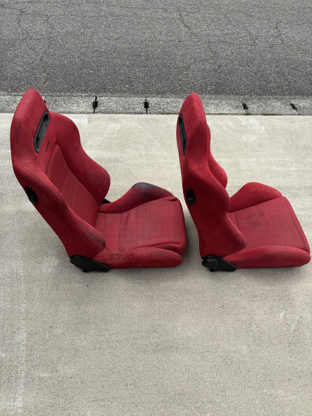RECARO SR-3 EK9 DC2 Rot Recaro Sitze ABE KBA - Honda