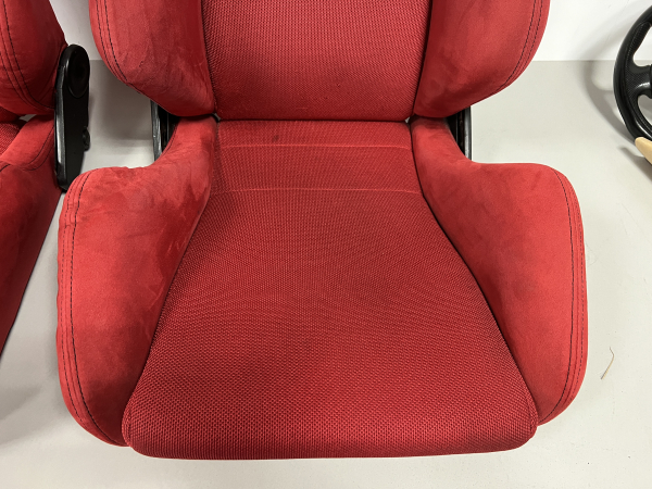 *SOLD* RECARO SR-3 EK9 DC2 Rot Recaro Sitze ABE KBA - Honda
