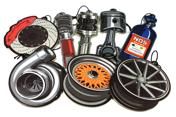 Air-Freshener Hot Boi Deep Dish Wheel - Peach