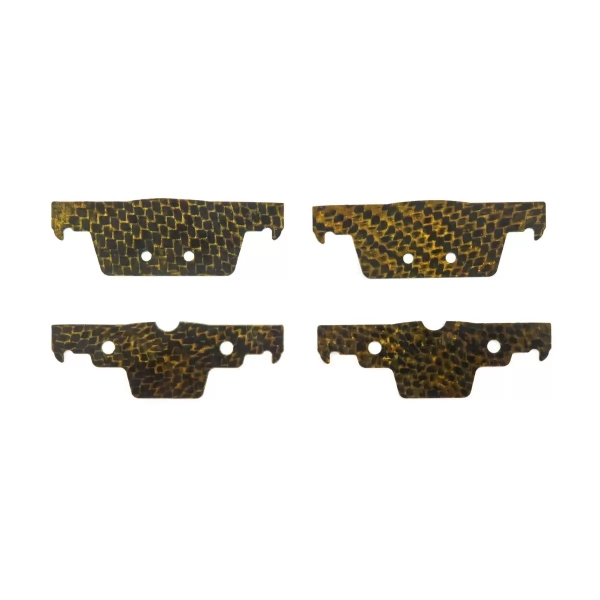 Carbon Heat Protection Brake Shims 4 pieces Rear Honda Civic FK8 Type-R - HEL