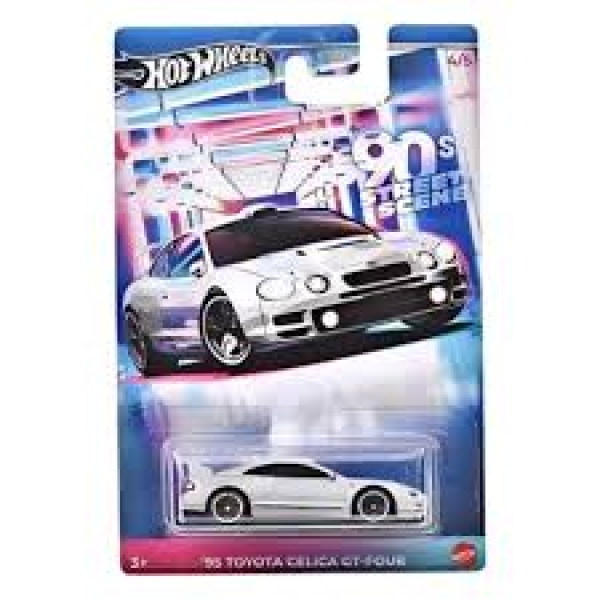 Hot Wheels 1/64 Toyota Celica GT-Four, silver