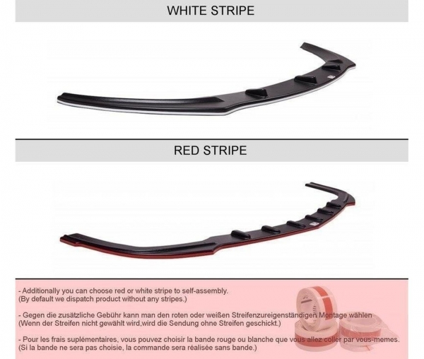 Cup Spoilerlippe Front Ansatz für MAZDA 6 MK1 VORFACELIFT (2002-2005)