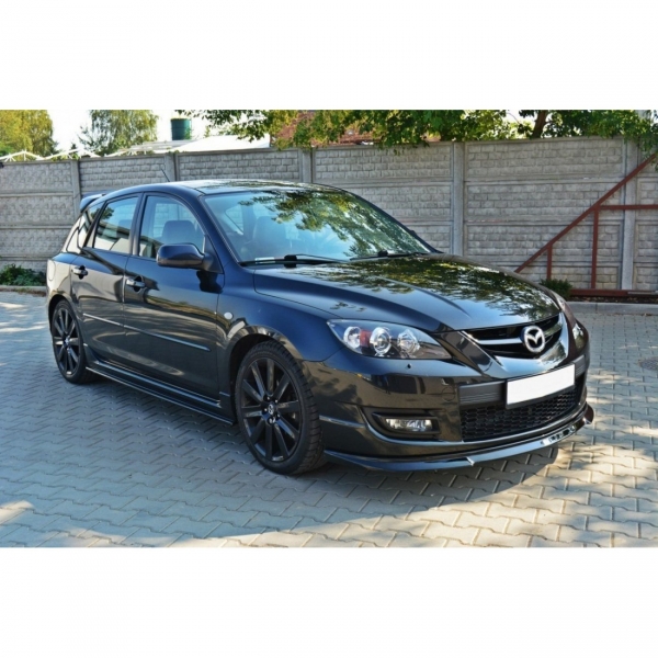 Maxton Mazda 3 MK1 BK MPS Front Lip Spoiler Splitter