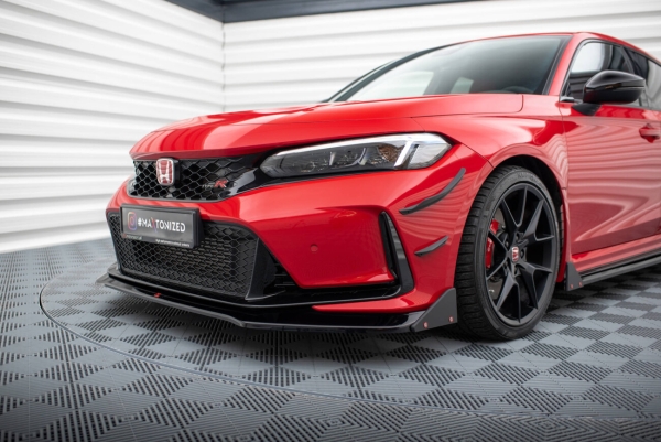 Maxton Honda Civic FL5 Type R 23+ Front Lip + Flaps