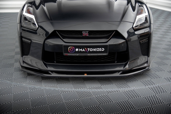 Maxton Nissan Skyline R35 GTR Front Flaps V1