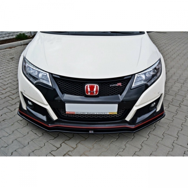 Maxton Honda Civic FK2 Type R Cup Spoiler Lip Splitter V1